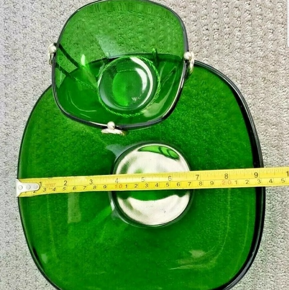 VERECO France Chip N Dip Emerald Bowls & Anchor - Picture 5 of 7